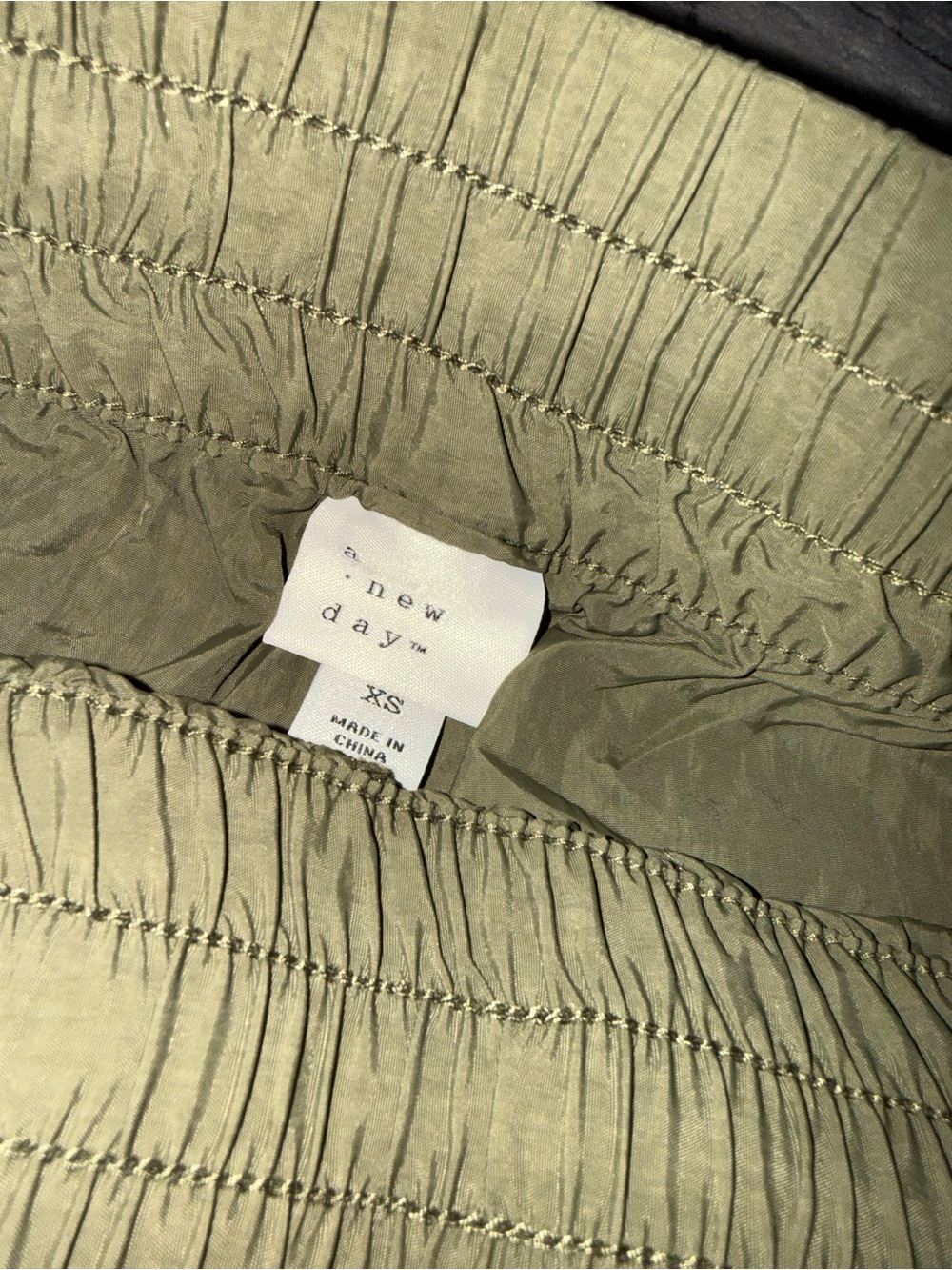 a new day Olive Green Wide-Leg Cargo Pants - Picture 2 of 2